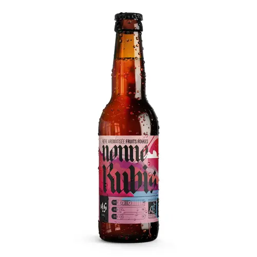 Boisson pétillante bio Nonne Ruby Brasseur Savoyard - 33 cl