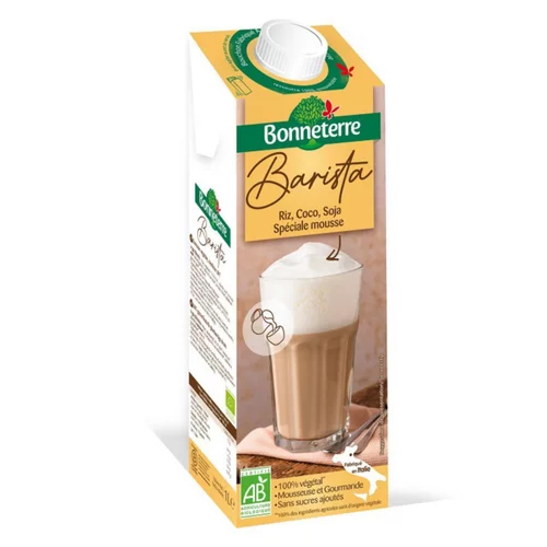 Barista riz coco soja bio Bonneterre - 1L
