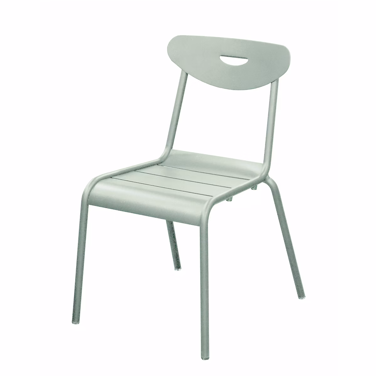 Chaise de jardin en aluminium vert sauge Proloisirs Smiley – Réf. SULXZVIIT4407665594