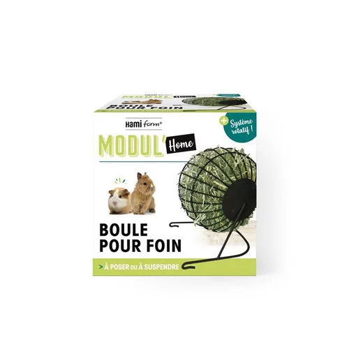Boule à foin à poser ou suspendre Hamiform Modul’Home