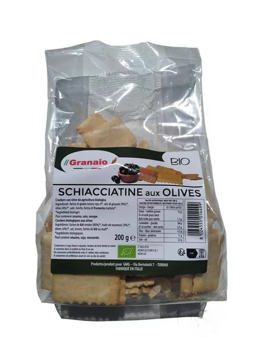 Schiacciatine olive bio Il Granaio - 200 g