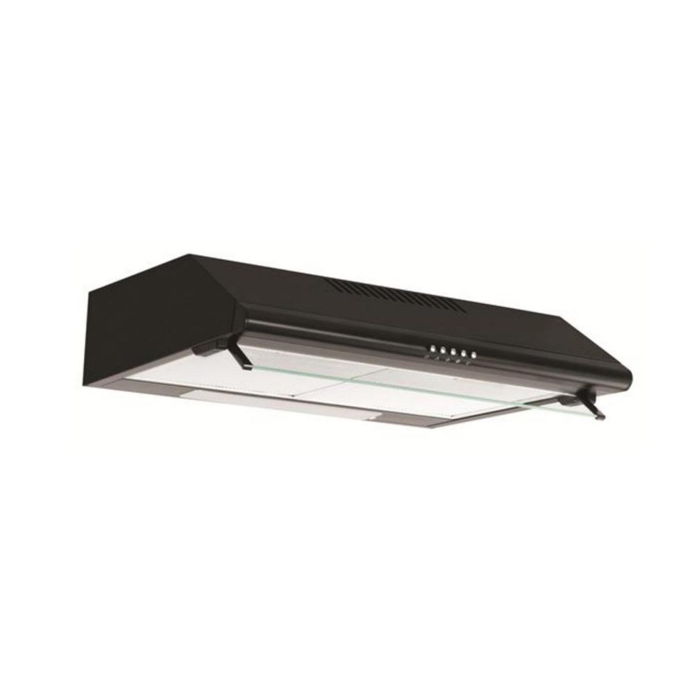 Glem Hotte visière 60cm 230m3/h noir ghc620bk