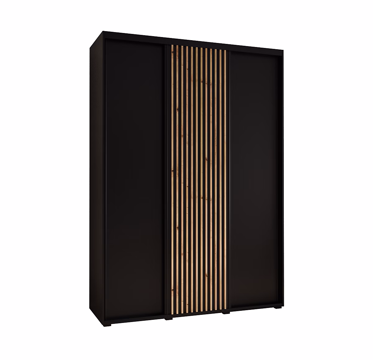 Armoire Sapporo 1 a portes coulissantes H. 205 – 2 x L. 180 x P. 45 3 portes