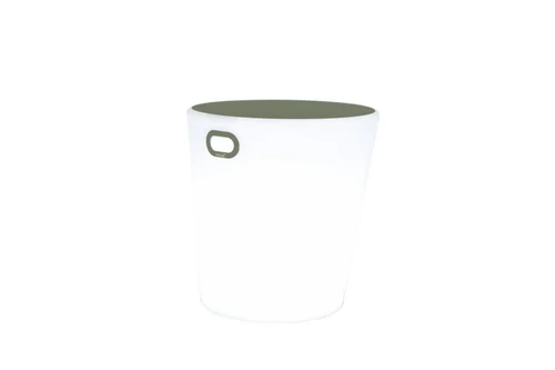 Tabouret lumineux Inoui coloris vert en polyéthylène Fermob - 44 cm