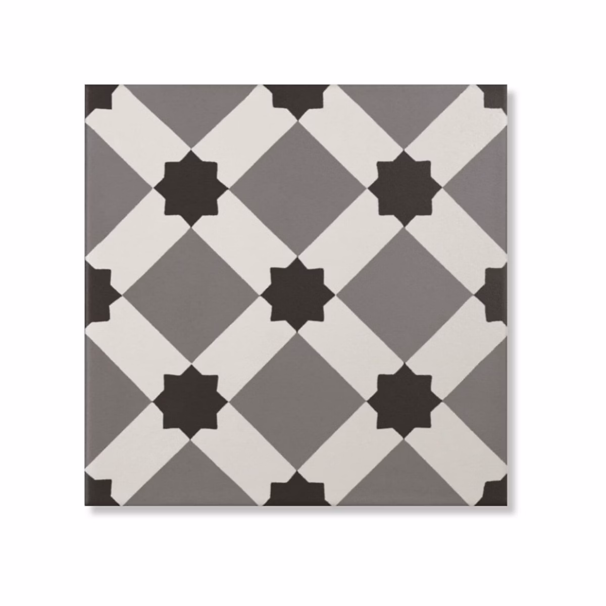 Carrelage effet Carreau ciment Pujalt 20x20x1 – 1 cm Cemira | Sol et mur intérieur (vendu au m²) | RO'MA CARRELAGE
