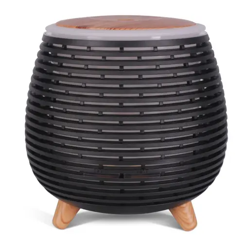 Diffuseur ultrasonique USB Leni coloris noir Zen' Arôme - diffusion 30 m2