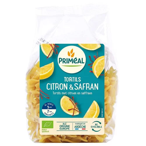 Tortils citron 250 g PRIMEAL