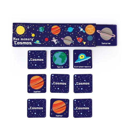 Mon mémory Cosmos Editions Cartes d’ART - 32 pièces