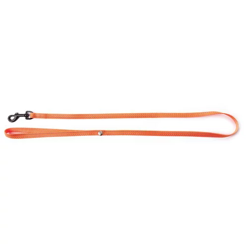 Laisse réfléchissante pour chat Flash orange - 100 cm