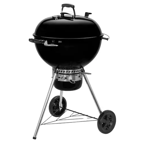 Barbecue charbon Master-Touch GBS SE E-5755 coloris noir en acier émaillé Weber - 100 x 76 x 65 cm