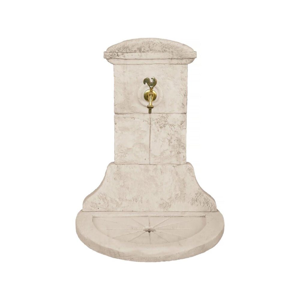 Habitat et Jardin Fontaine chantilly - en pierre reconstituée - 60 x 42 x 94 cm – Décoration de jardin