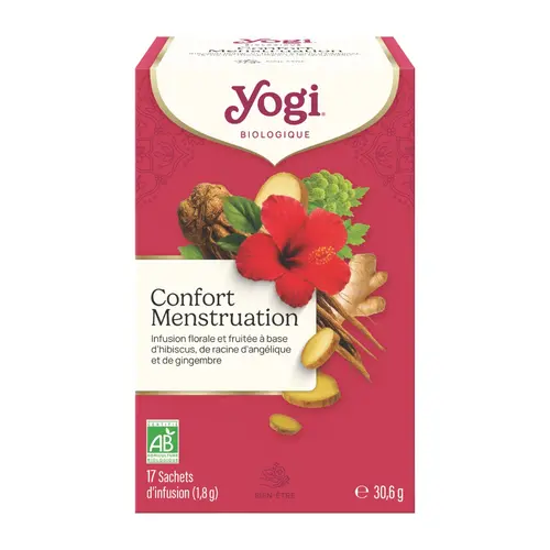 Yogi Confort Menstruation Bio – 17 sachets