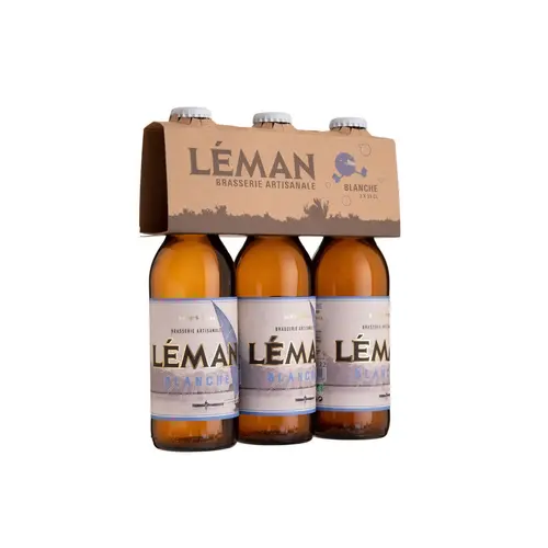 Pack bière blanche bio Brasserie du Léman - 3 x 33 cl