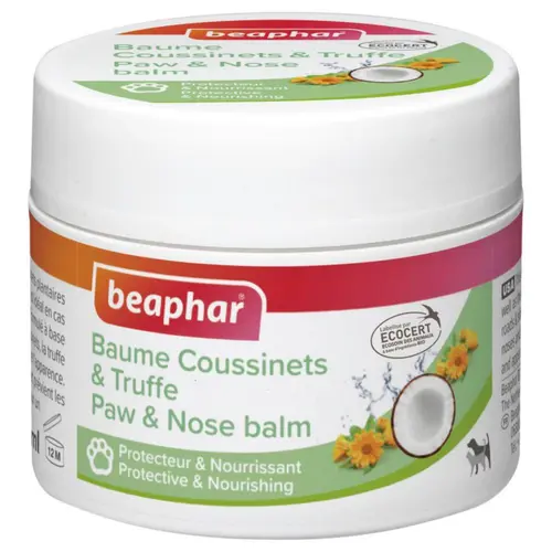 Baume coussinets et truffe pour chien et chat Beaphar - 50 ml