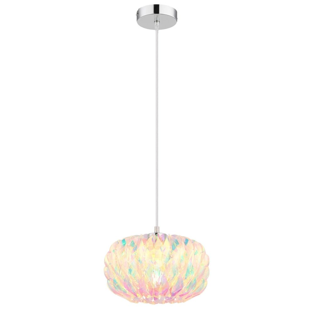 Globo Juana Suspension chromée E27 – Ambiance extérieure