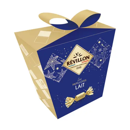 Pochette papillotes chocolat au lait Révillon - 300 g