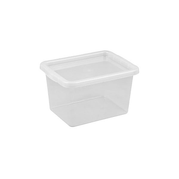 Boîte de rangement en plastique empilable 15 litres Basic Box – Réf. DEQHCJWED5726383518