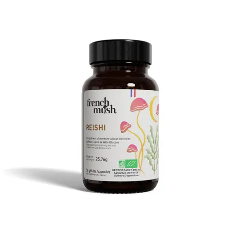 Gélules Reishi bio French Mush - les 56 gélules