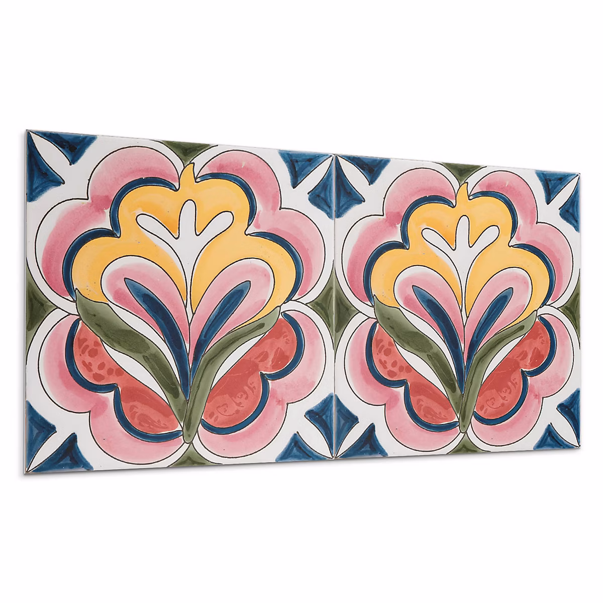 Carreaux PVC Mural Sol Wallfluent 40 × 20 cm Motif Géométrique Linéaire 10 pièces