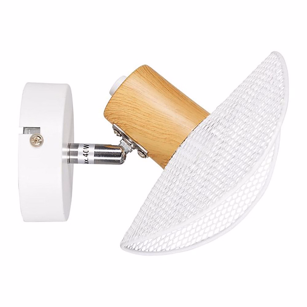 Applique spot orientable métal Hyde blanc – Réf. YKKZUFRAB0263814592