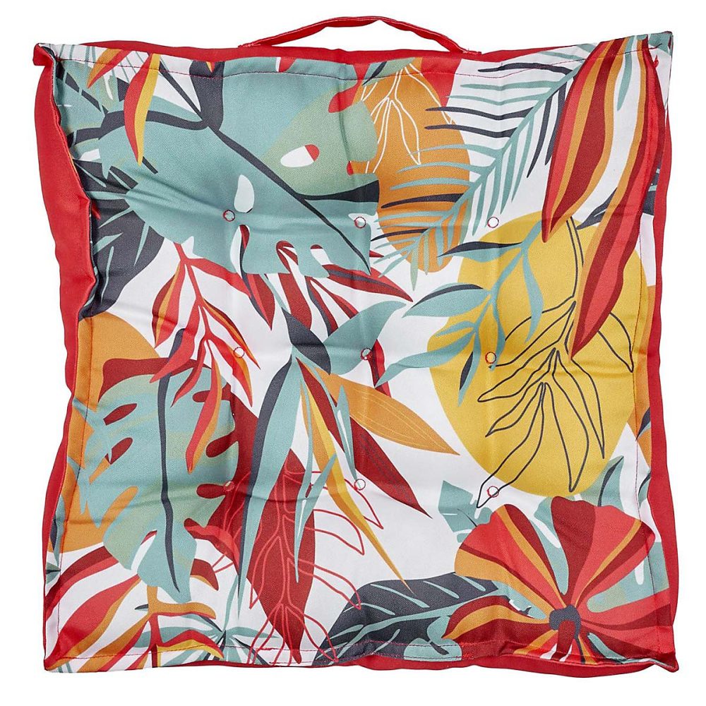 Coussin – HOME DECO FACTORY | Déperlant | Tropical | Multicolore