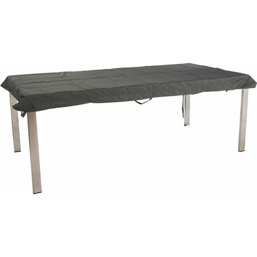 Housse pour plateau rectangulaire coloris gris en coton polyester - 160 x 90 cm