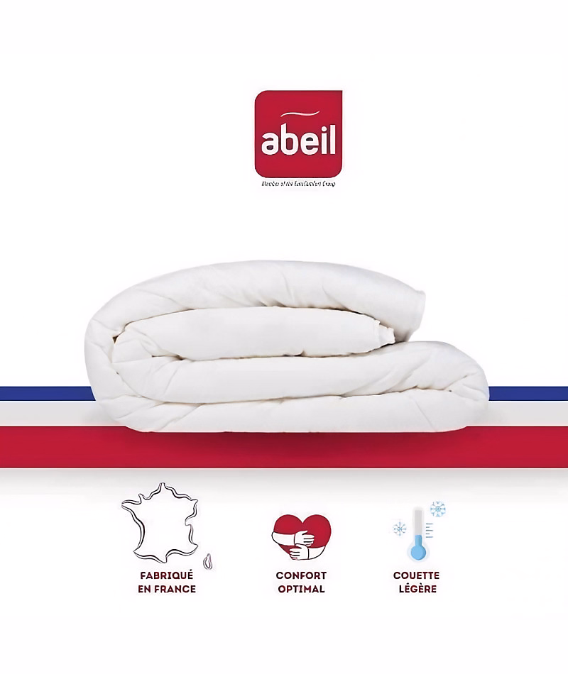 ABEIL Couette légere NUAGE de DOUCEUR 140 × 200 cm blanc