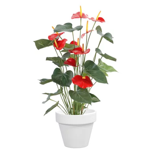 Pot horticole en terre cuite émaillée Blanc – D25 x H23