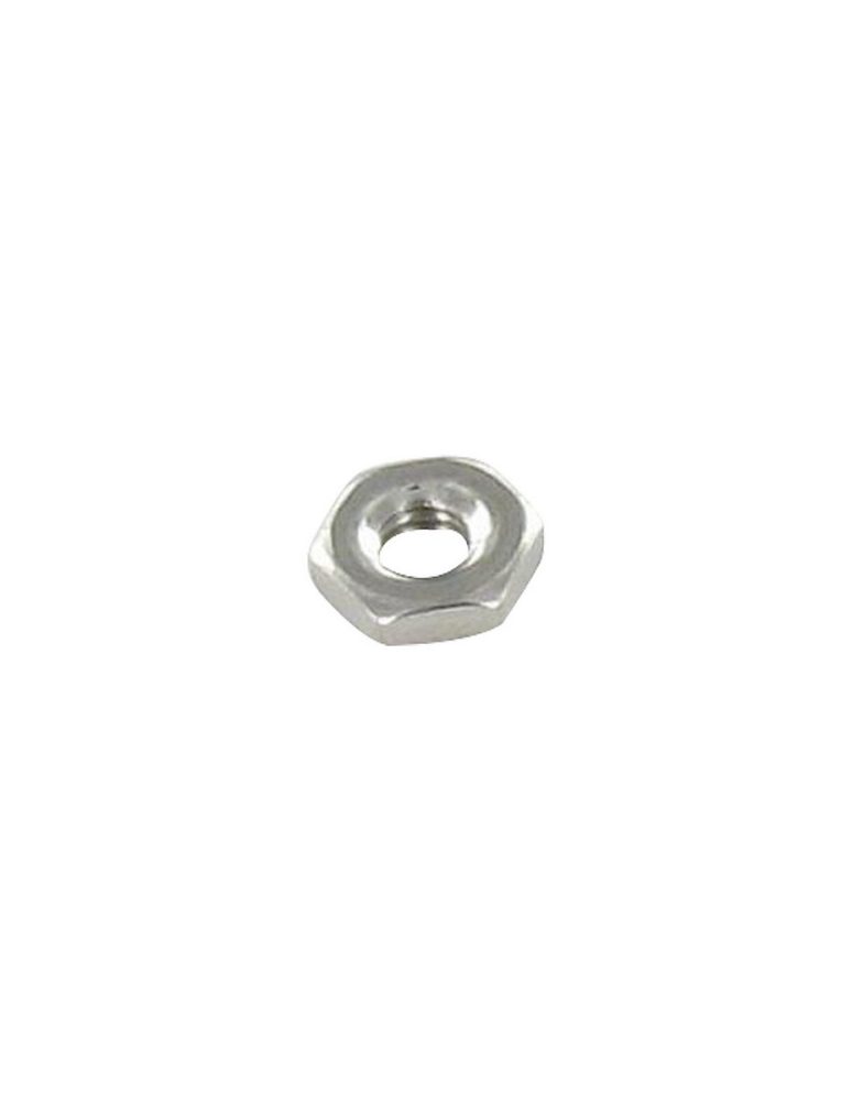 Ecrou hexagonal bas hm/contre Ecrou M2 Epaisseur 1 Inox A2 – 1 pièce