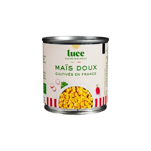 Maïs doux en grains sous vide bio Luce - 340 g