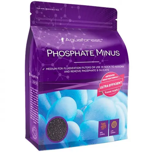 Phosphate minus bio AQUAFOREST pour aquarium - contenance 1L