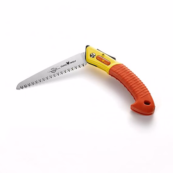 Couteau – scie repliable ORK 15 cm lame japonaise en acier à haute teneur en carbone, poignée antidérapante