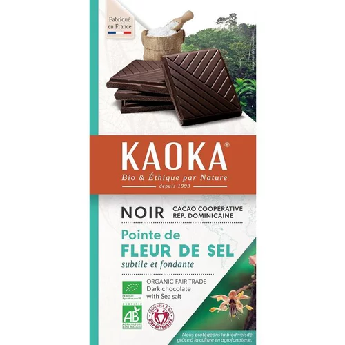 Chocolat Noir 70% à la Fleur de Sel - 100 gr