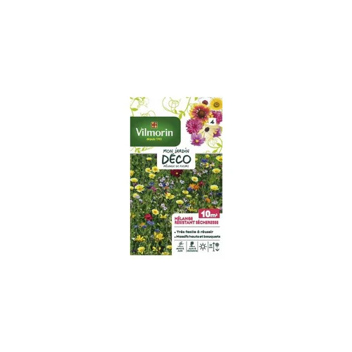 Graines de mélange de fleurs résistant à la sécheresse Vilmorin - graines à semer