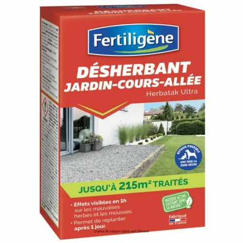 Désherbant jardins et cours Fertiligène - 500 ml