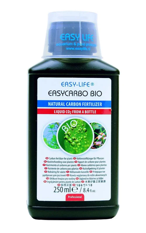 Traitement en carbone pour aquarium Dewerse Easycarbo Bio - 250 ml