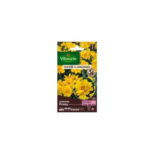 Graines de Coreopsis Presto Vilmorin graines d’exception - graines à semer