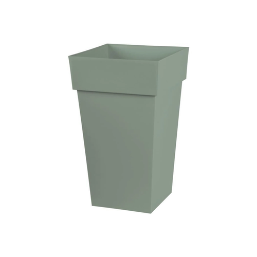 POT CARRÉ HAUT 39CM VERT LAURIER EDA® TOSCANE