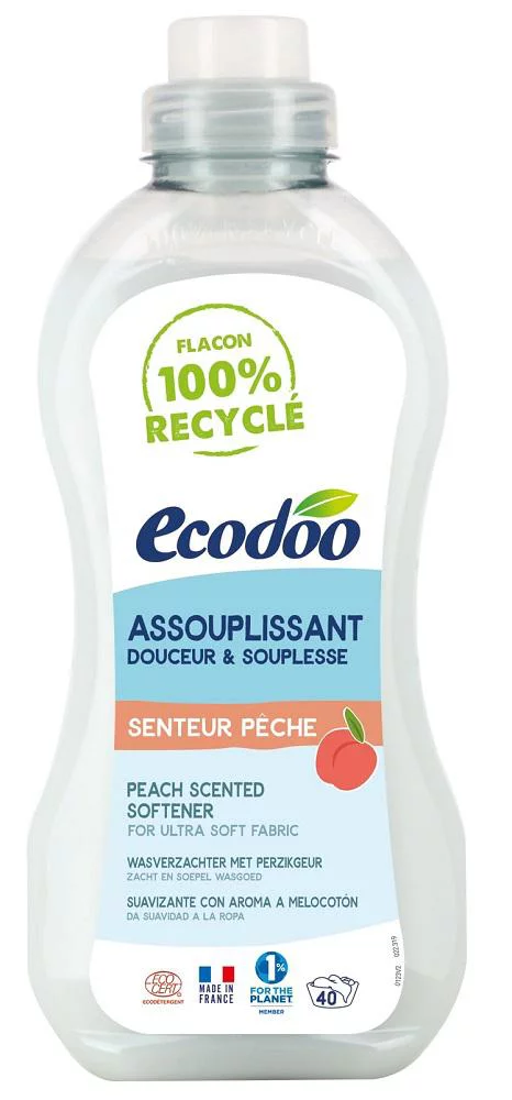 Assouplissant senteur pêche Ecodoo - 1 L