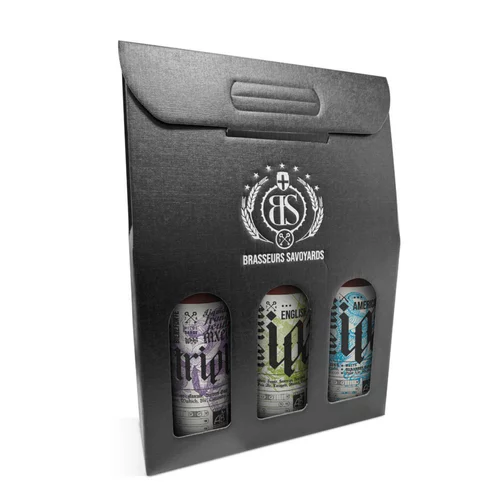 Valisette dégustation 3 bouteilles de bière Bio Nonne - 3 x 75 cl