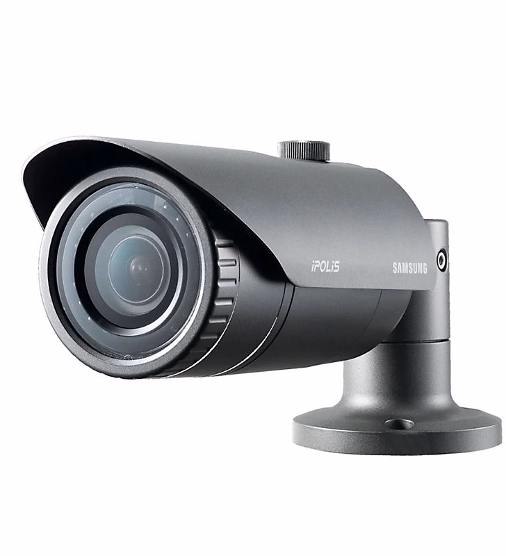 Caméra réseau IP Bullet HD 1.3Mp Samsung compatible NVR Réseau PoE SNO – L5083RP