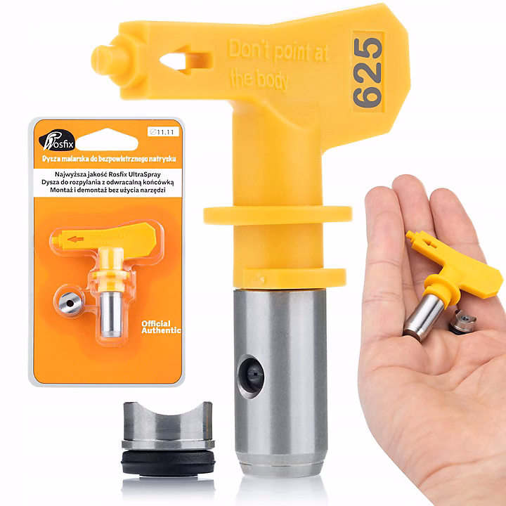 Buse de Pulvérisation Airless Ultra Spray 625 | Jet 30 cm – Haute Précision – Carbure – Pour Peintures Épaisses