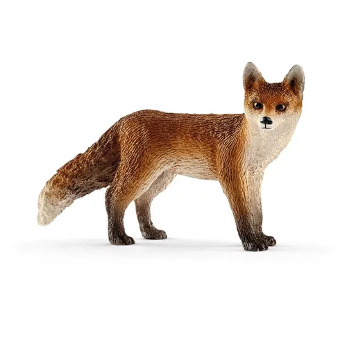 Figurine Renard Série Animaux sauvages 8x2,6x4,9 cm