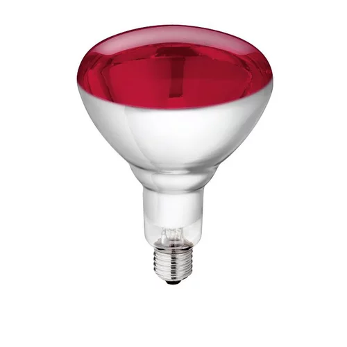 Lampe infrarouge Philips de 150 W en verre rouge renforcé
