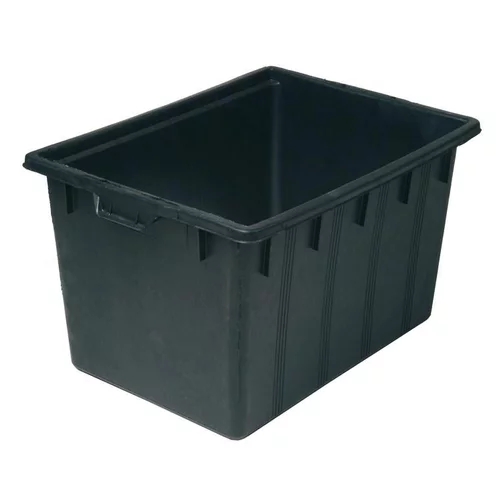 Bassin rectangulaire noir Victoria Quadro I - 71x40x30 cm