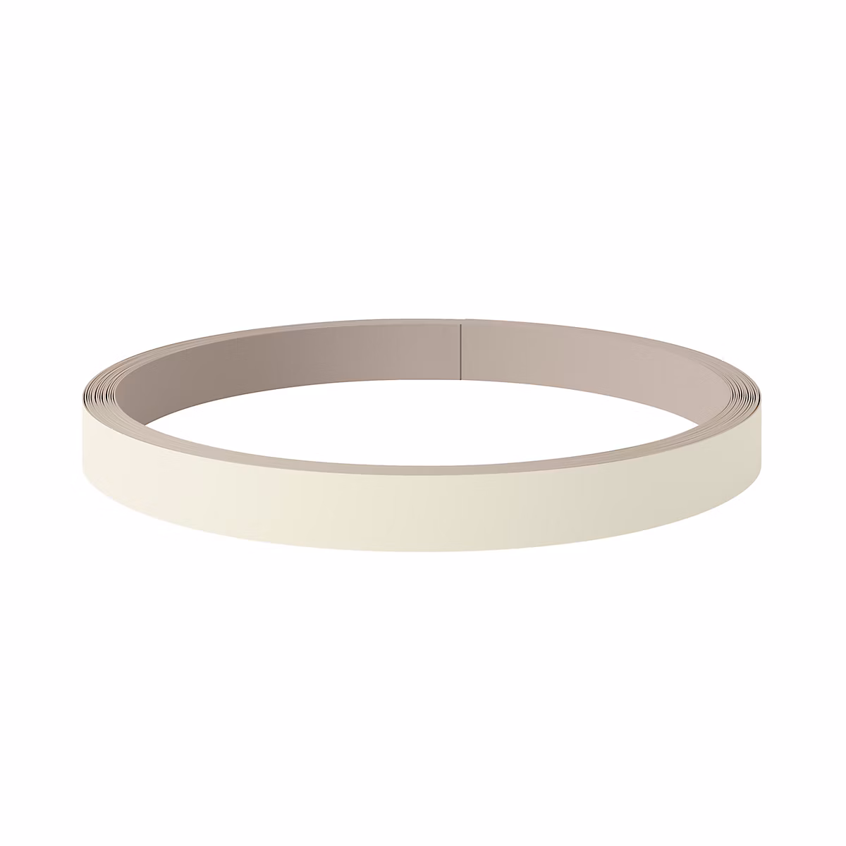 Plan de travail, crédence et fond de hotte – Bande de chant pour joue de finition GoodHome Stevia Crème Ep. 0.6 mm x L. 10 m