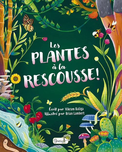 Livre "Les plantes a la rescousse !" Artemis