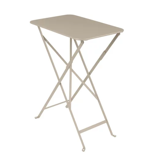 Table pliante coloris muscade en acier Bistro Fermob - 37 x 57 x 74 cm