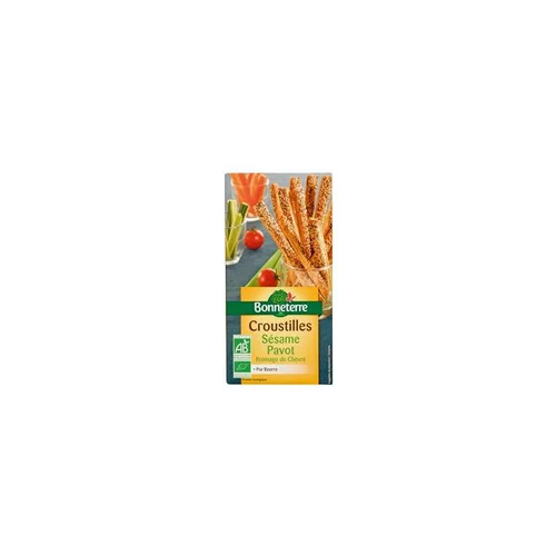 Croustilles aux graines Bonneterre bio 100 g