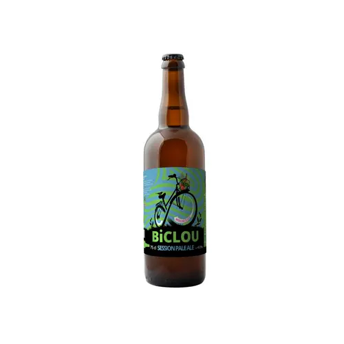 Bière Session Pale Ale bio Biclou Brasseur Savoyard - 75 cl
